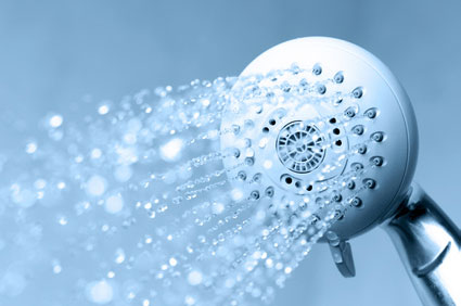 picute of electric shower head
